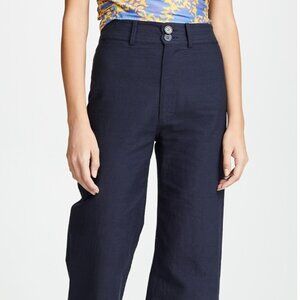 NWT, Apiece Apart Merida Pant size 4 Navy Corduroy